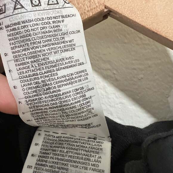 Adidas Black Sherpa Fleece Teddy Hooded Sweatshirt Size Small - Picture 7 of 8